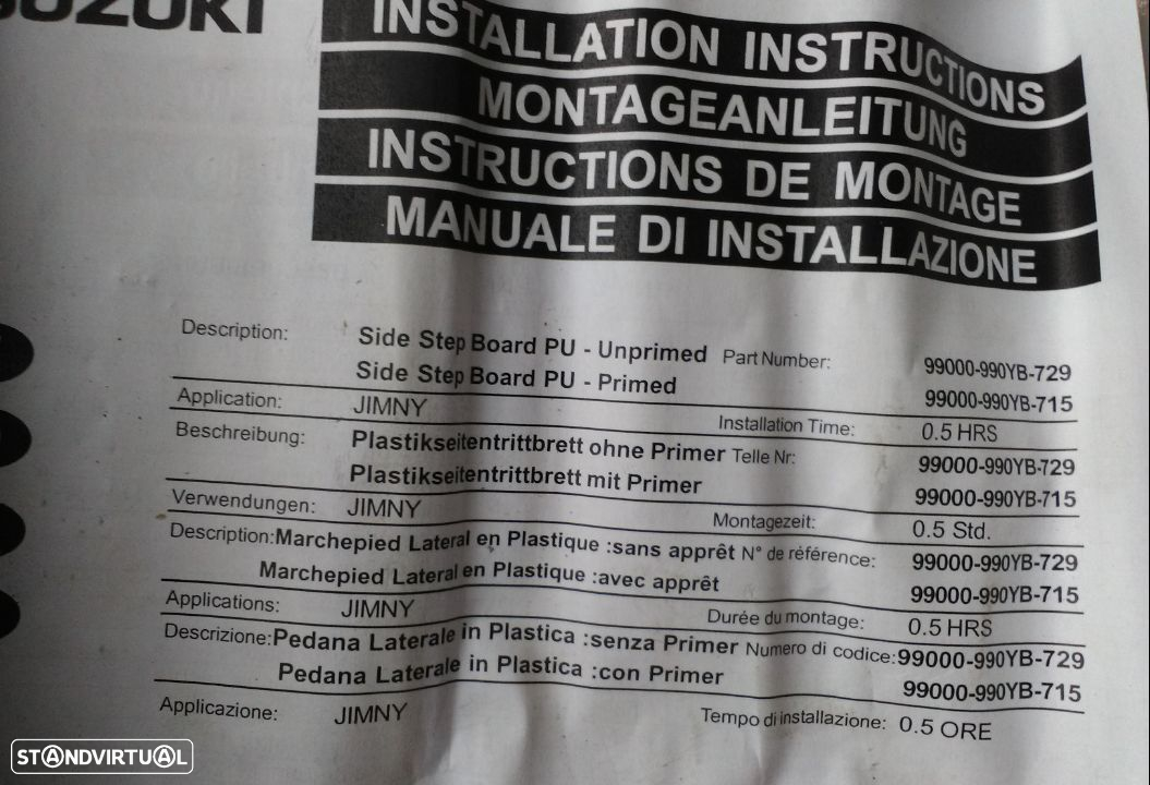 Estribos Suzuki Jimmy - 2