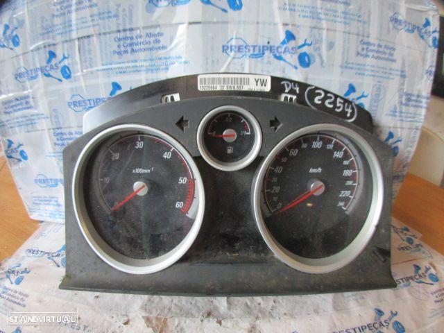 Quadrante 13225964 OPEL ASTRA H FASE 2 2007 1.7CDTI 100CV 5P CINZENTO KM/H DIGITAL - 1