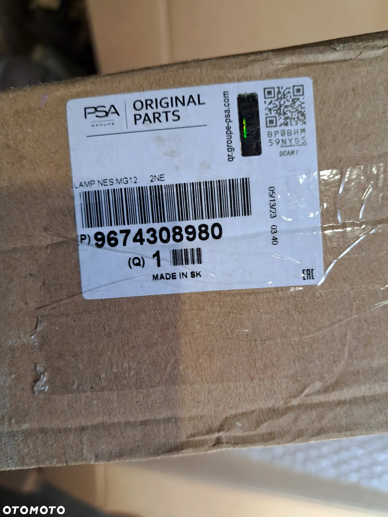 lampa przeciwmgielna tylna tył Opel Corsa F Mokka B II Peugeot 208 II Citroën C4 III C41 9674308980 - 6