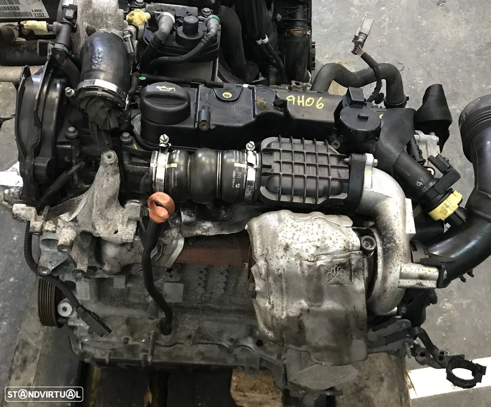 MOTOR PEUGEOT 208 / 308 / PARTNER CITROEN BERLINGO / C3 II/ C4 II 1.6HDI 8V 90CV 92CV 9H06 9HP 9HF - 1
