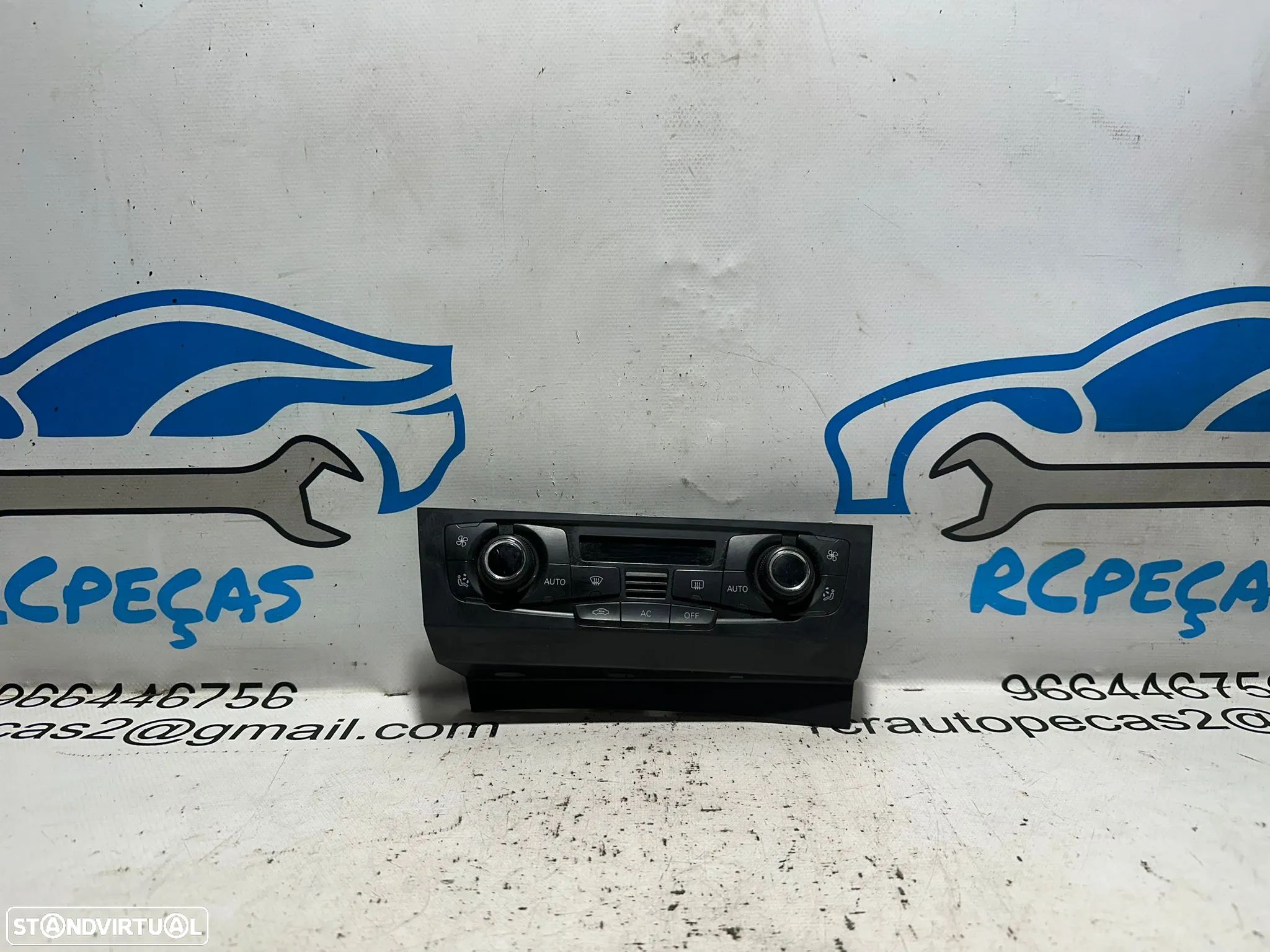 .Display Sofagem Comando Ar Condicionado AC Climatronic Continental Audi A4 B8 A5 8T - 1