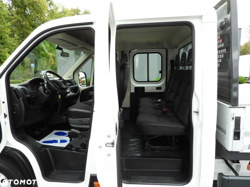 Peugeot BOXER SKRZYNIA PODWÓJNA KABINA DOKA 7 MIEJSC TEMPOMAT KLIMATYZACJA  140KM - 6