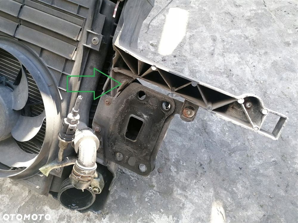 Pas przedni z chłodnicami kompletny Seat Altea 2004-2015 2,0 TDI 1K0121251N - 15