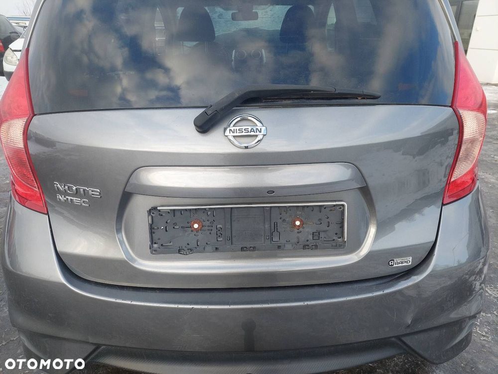 KOMPLETNY TYŁ NISSAN NOTE II KAD G KLAPA BAGAŻNIKA ZDERZAK TYŁ LAMPY TYŁ - 6