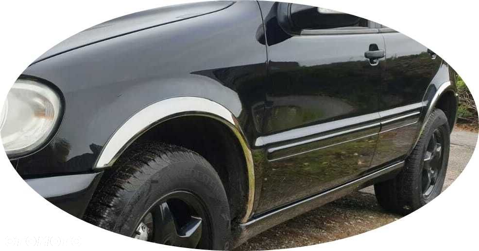 MERCEDES W163 ML Nakładki na błotnik przód tył listwa nadkola 97-05 - 2