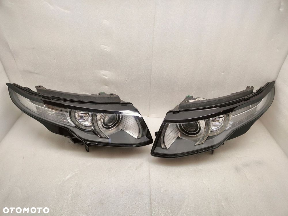 LAND ROVER EVOQUE XENON Z LED KOMPLET LAMP PRZÓD BJ32-13W029, BJ32-13W030 - 1