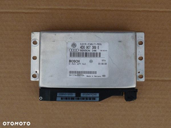 AUDI A8 D2 STEROWNIK MODUŁ ESP 4D0907389E