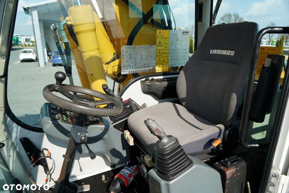 Liebherr A314 LITRONIC / KOPARKA KOŁOWA / KLIMATYZACJA / - 32