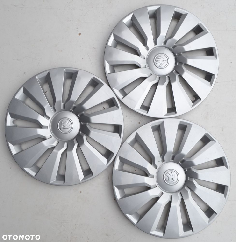 ORYGINALNE KOŁPAKI OEM SKODA 16 CALI x1szt. K-706 - 5