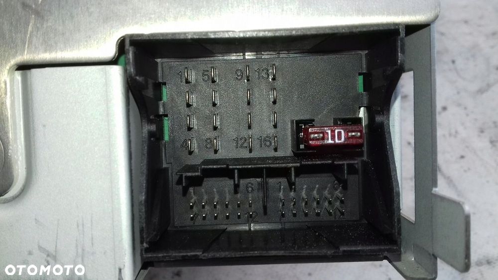 RADIO RADIOODTWARZACZ CD 1Z0035156A SKODA OCTAVIA II 2 04- - 3