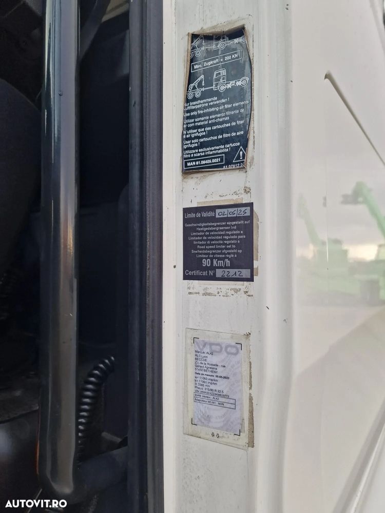 MAN TGX 33.640 6x4, 2019, 353.000km, cabina XXL, Automata+INTARDER 6 trepte, frigider, cuptor microunde, protectii sasiu, av 80% ok, posibilitate leasing 4 ani, PROMOTIE 49.900 EUR+Tva - 17
