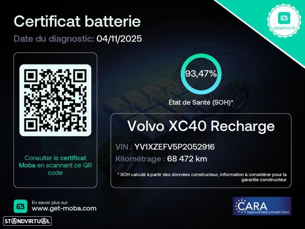 Volvo XC 40 Recharge 69 kWh Single Motor Core - 3