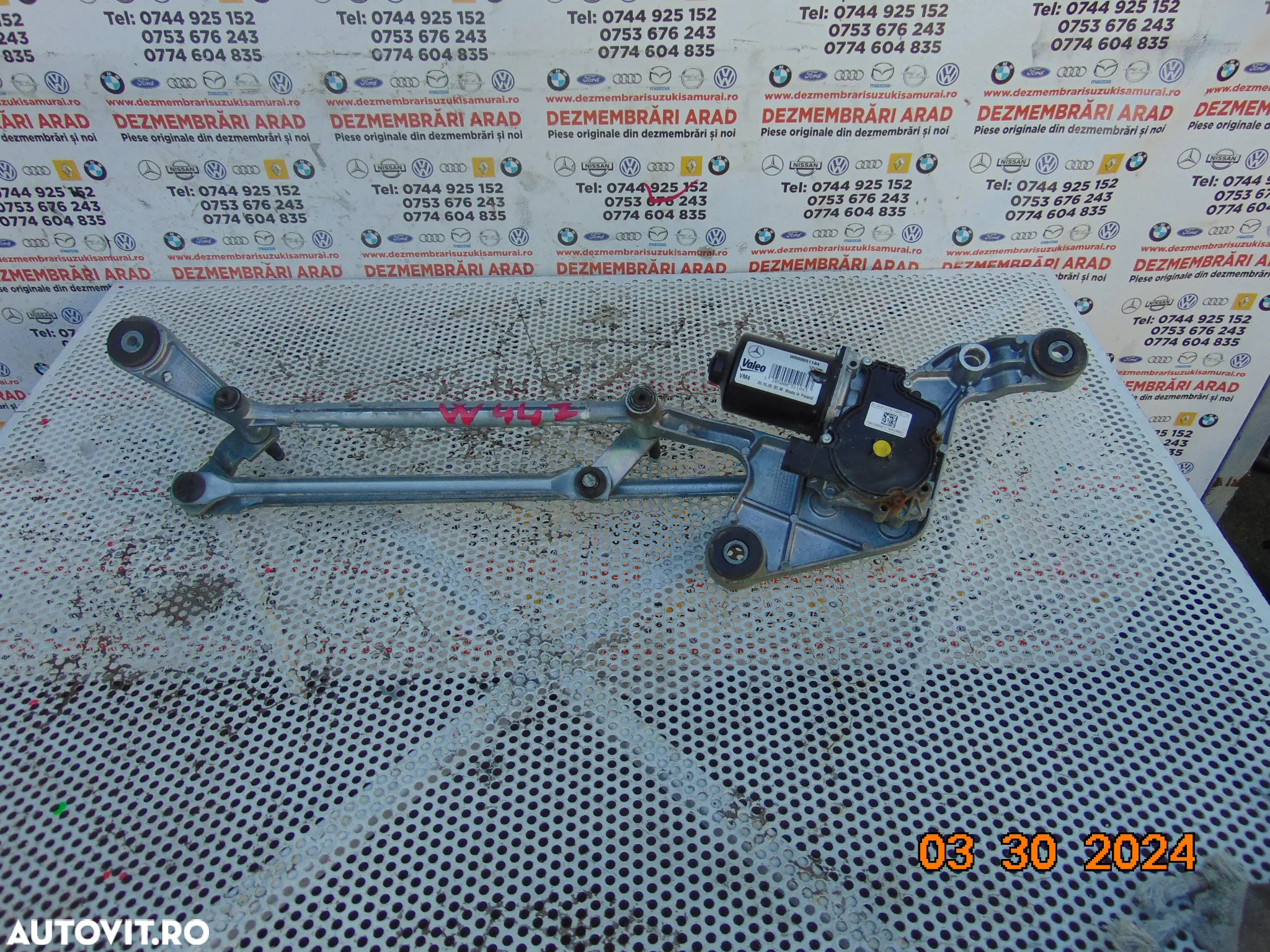 Motoras stergatoare Mercedes Vito w447 viano v class cod w - 2