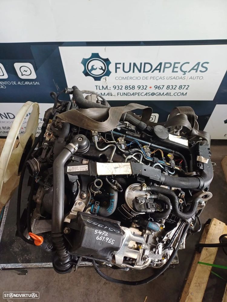 Motor Mercedes Sprinter 313 CDi 2.2 130Cv REF: 651.955 - 2
