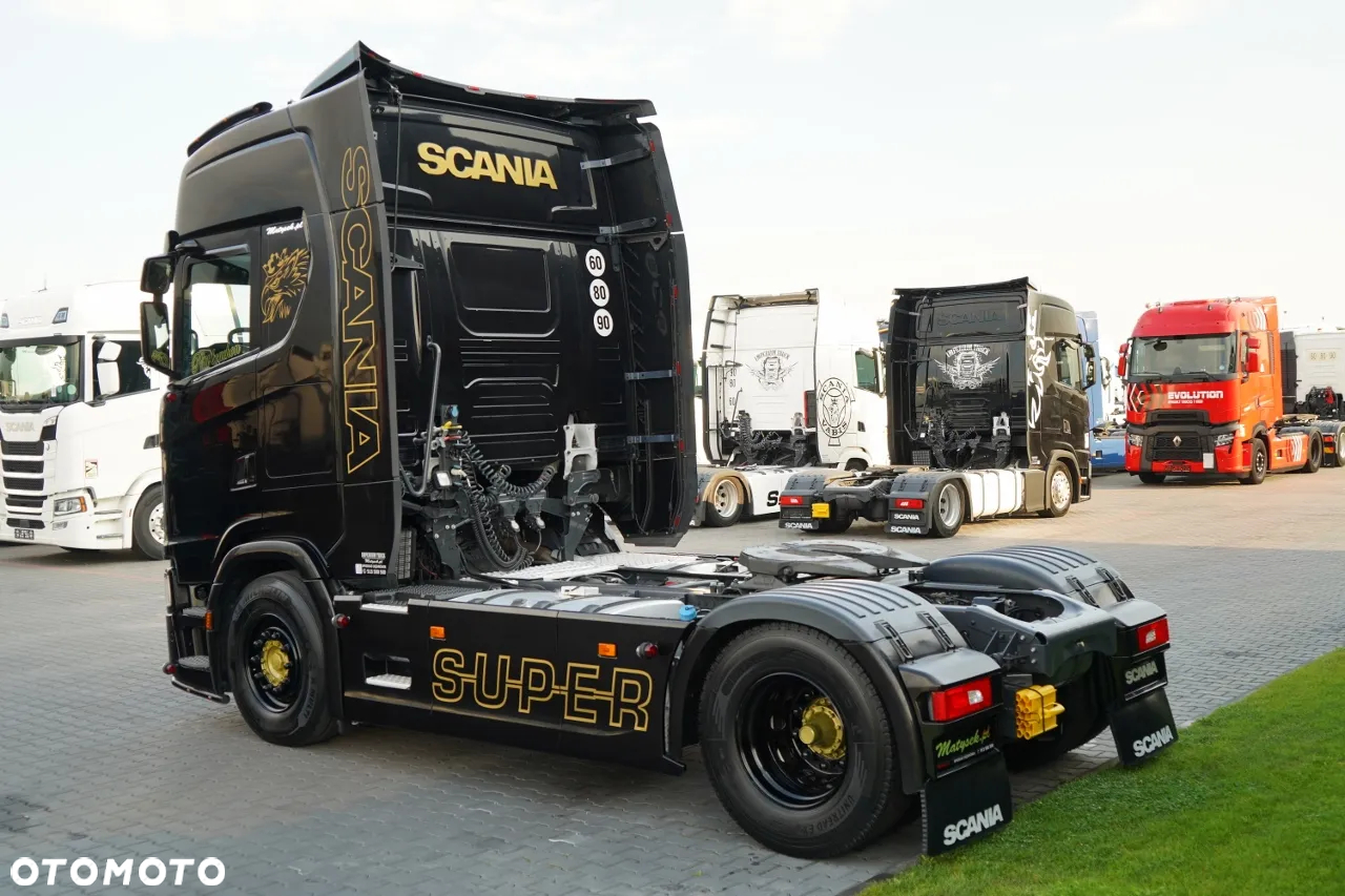 Scania S 500 / RETARDER / KLIMA POSTOJOWA / CAŁA NA PODUSZKACH / OPONY 100% / NAVI / PO KONTRAKCIE SERWISOWYM - 8