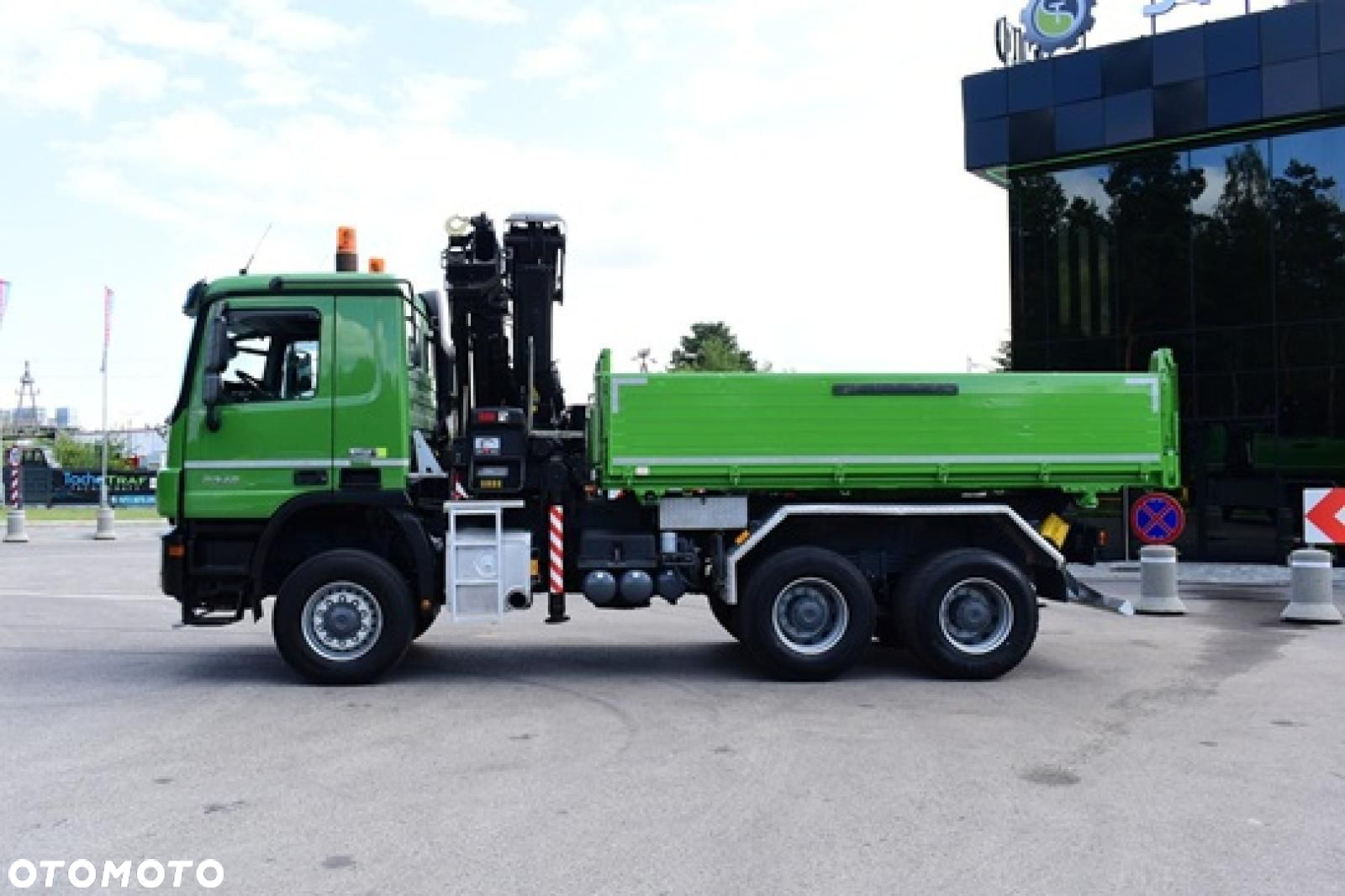 Mercedes-Benz ACTROS 3346 6x6 HIAB 244EP-4 HDS Wywrotka Crane - 7