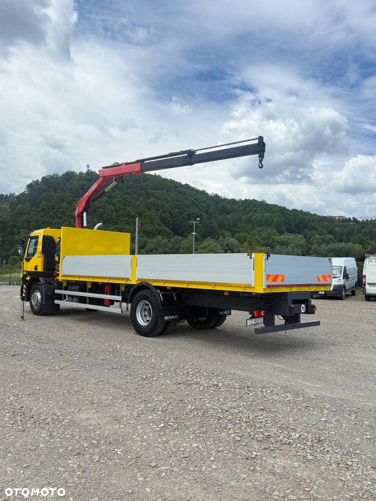 Renault C 320 SKRZYNIA 7.40m HDS FASSI F120B.1.22 + PILOT / 4x2 / STAN BDB - 10