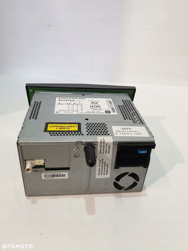 radio cd wyświetlacz 13251048 opel zafira b 1.9cdti 07r - 4