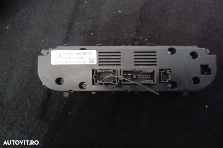 Comanda clima A2049006608 A2049006608 Mercedes-Benz C-Class W204/S204 - 3