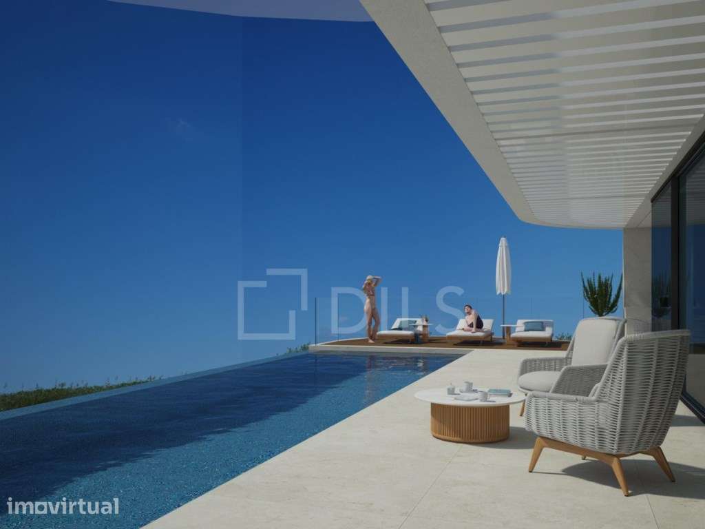 Lote com Projeto de Moradia Contemporânea e Vista Mar, Praia da Luz... - Grande imagem: 3/10