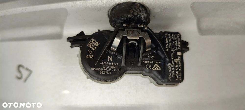 0009052102 CZUJNIKI TPMS MERCEDES 1SZT Z 4 SZTUK - 1