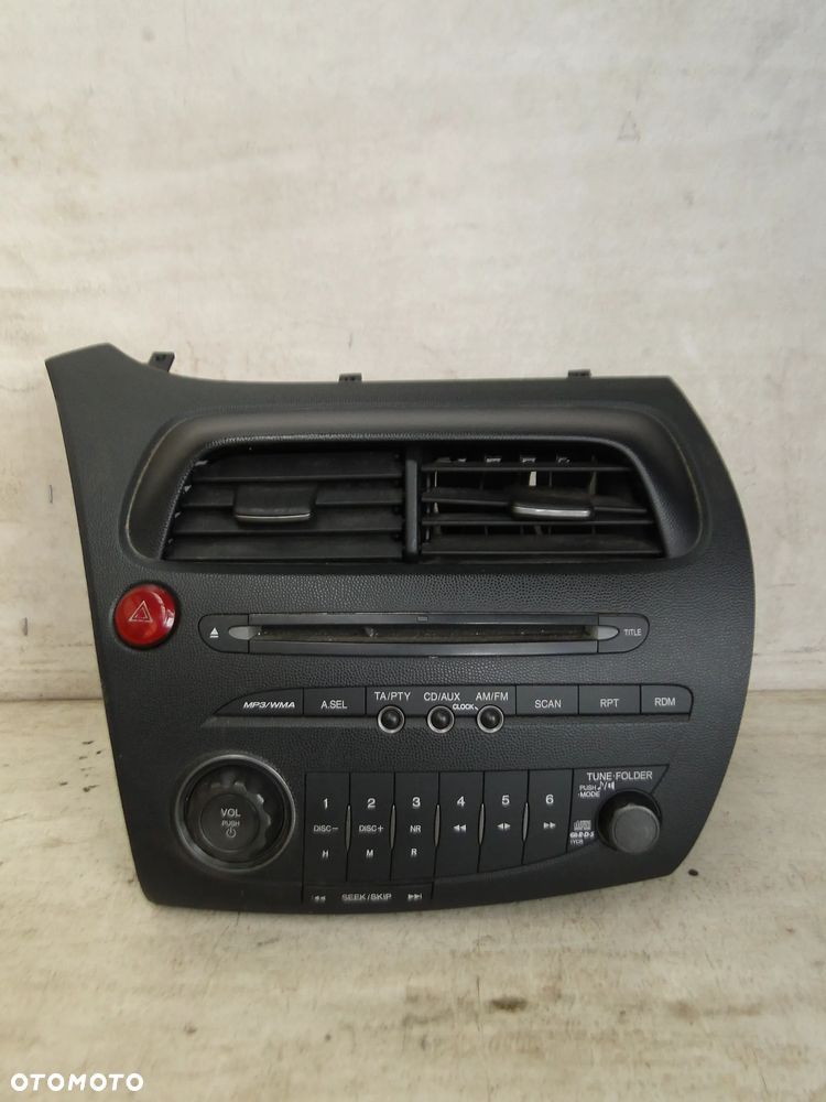 HONDA CIVIC VIII UFO RADIO CD MP3 ORYGINALNE EUROPA - 1