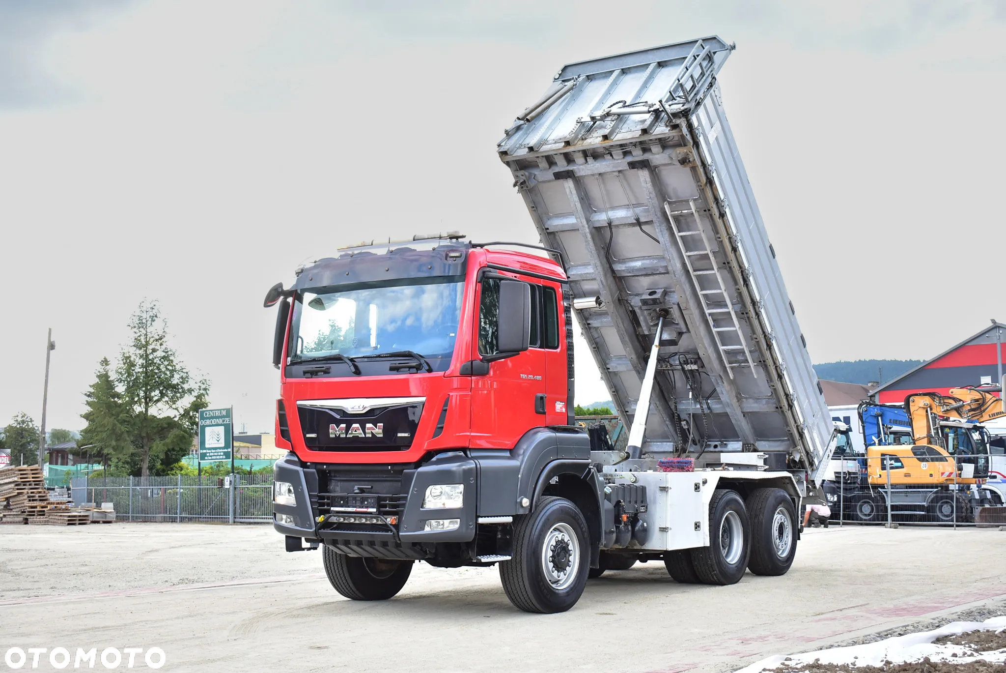 MAN TGS 28.480 6x4-4BL Wywrotka 3-Str. ** Bordmatic **! 65.000 KG Zestaw ! Przedni most/ Reduktor/ 4X4/6X6/ STAN PERFEKCYJNY ! SPROWADZONY Z AUSTRII ! - 12