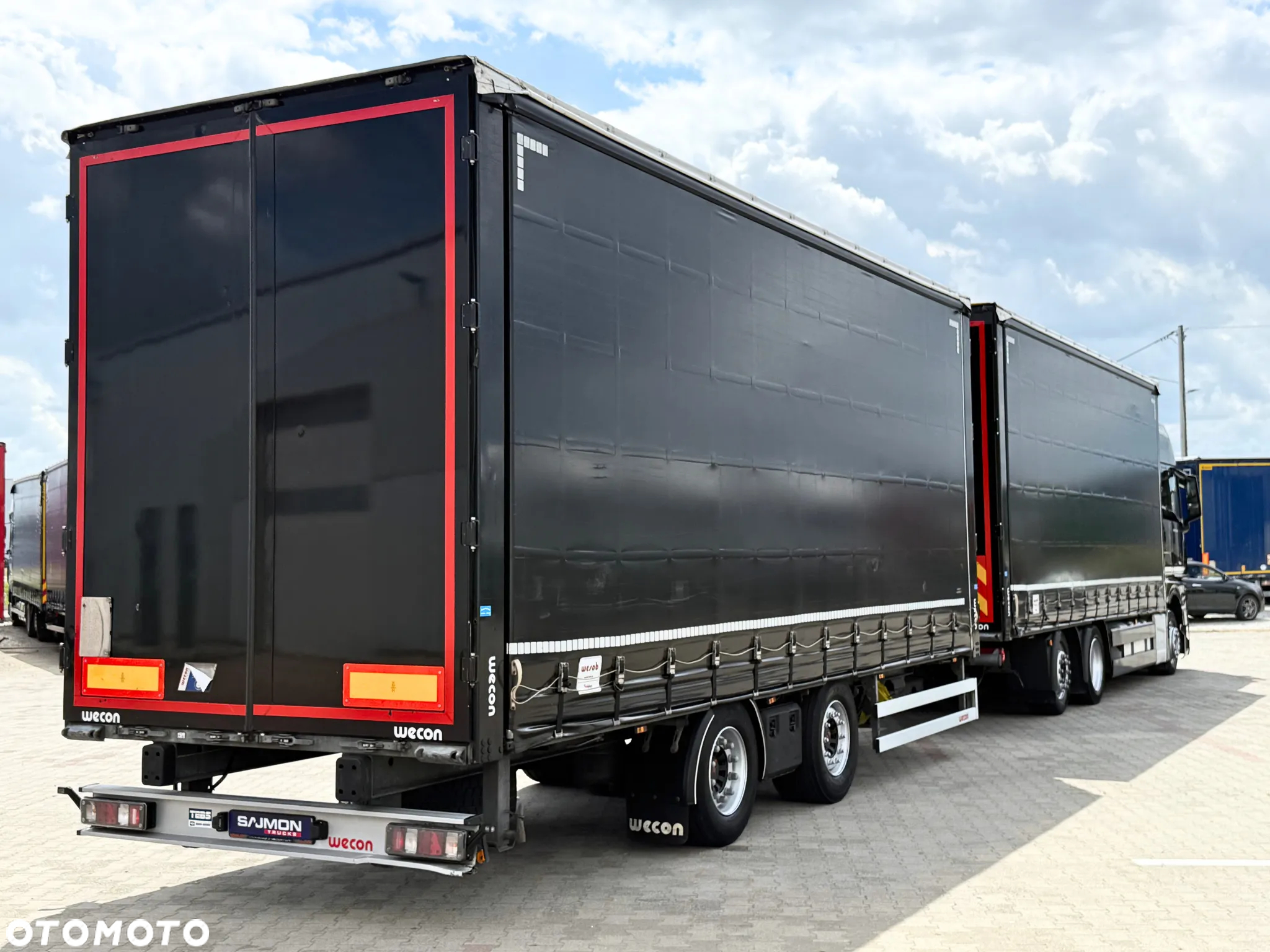 MAN TGX 26.470 / ZESTAW TANDEM 120M3 / PRZEJAZDOWY / 7,75 M + 7,75 M - 4