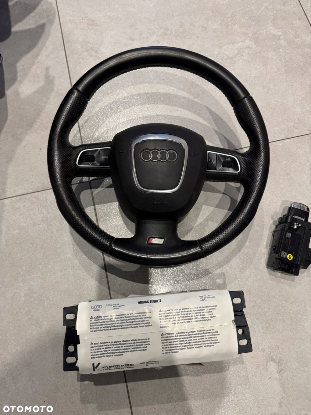 Audi A5 A4 S4 07-13r Airbag z kierownicą SLine  pasażer - 1