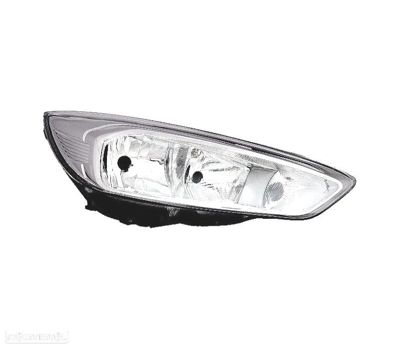 FAROL DIR PARA FORD FOCUS 14-18 FUNDO CROMADO - 1