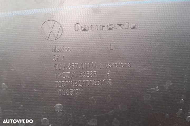 Fata / Tapiterie usa fata stanga 3C7867011A 3C7867011A Volkswagen VW - 3