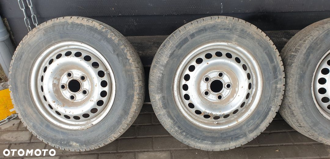 KOŁA KOMPLETNE OPONY FELGI STALOWE 7H0601027D  Michelin 215/65 R16C ET51 VW T5 DOKA - 6