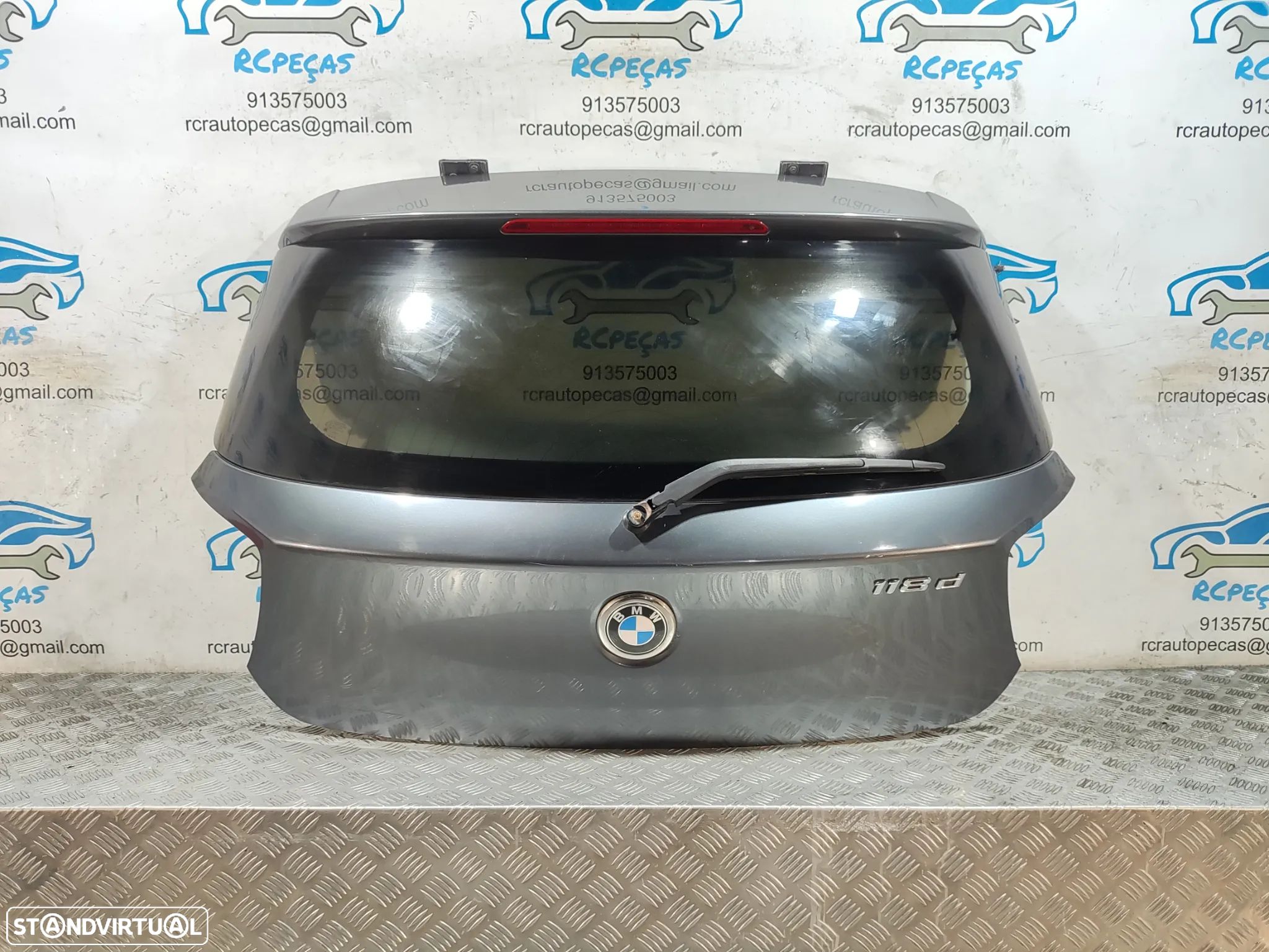 Porta Tampa Mala BMW Serie 1 F20 F21 Pré LCI 2011 - 2015 - 1