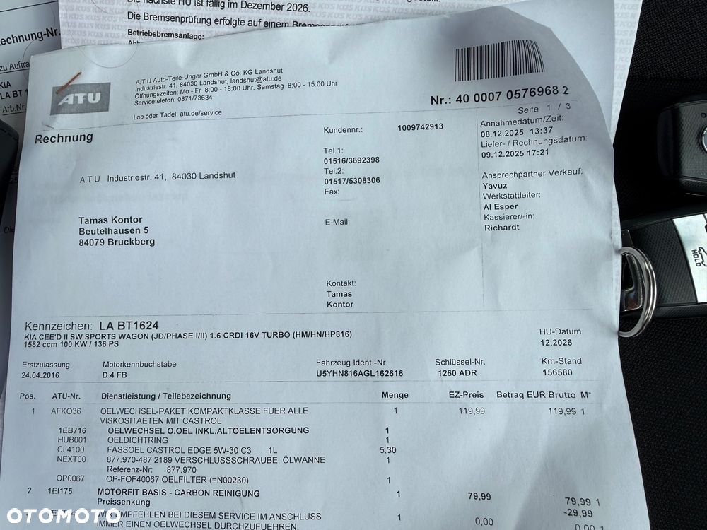 Kia Ceed 1.6 CRDi 136 ISG Platinum Edition - 38