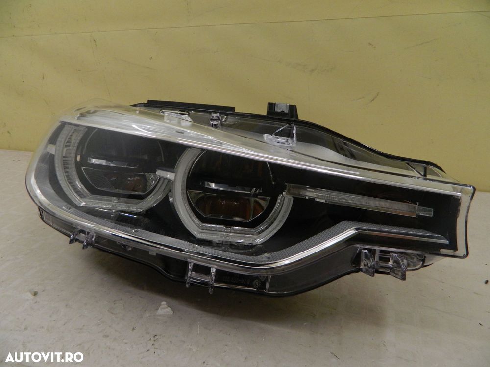 Far dreapta BMW Seria 3 F30 / F31 Full LED Adaptiv, 2016, 2017, 2018, 2019, cod origine 7453488-02. - 3