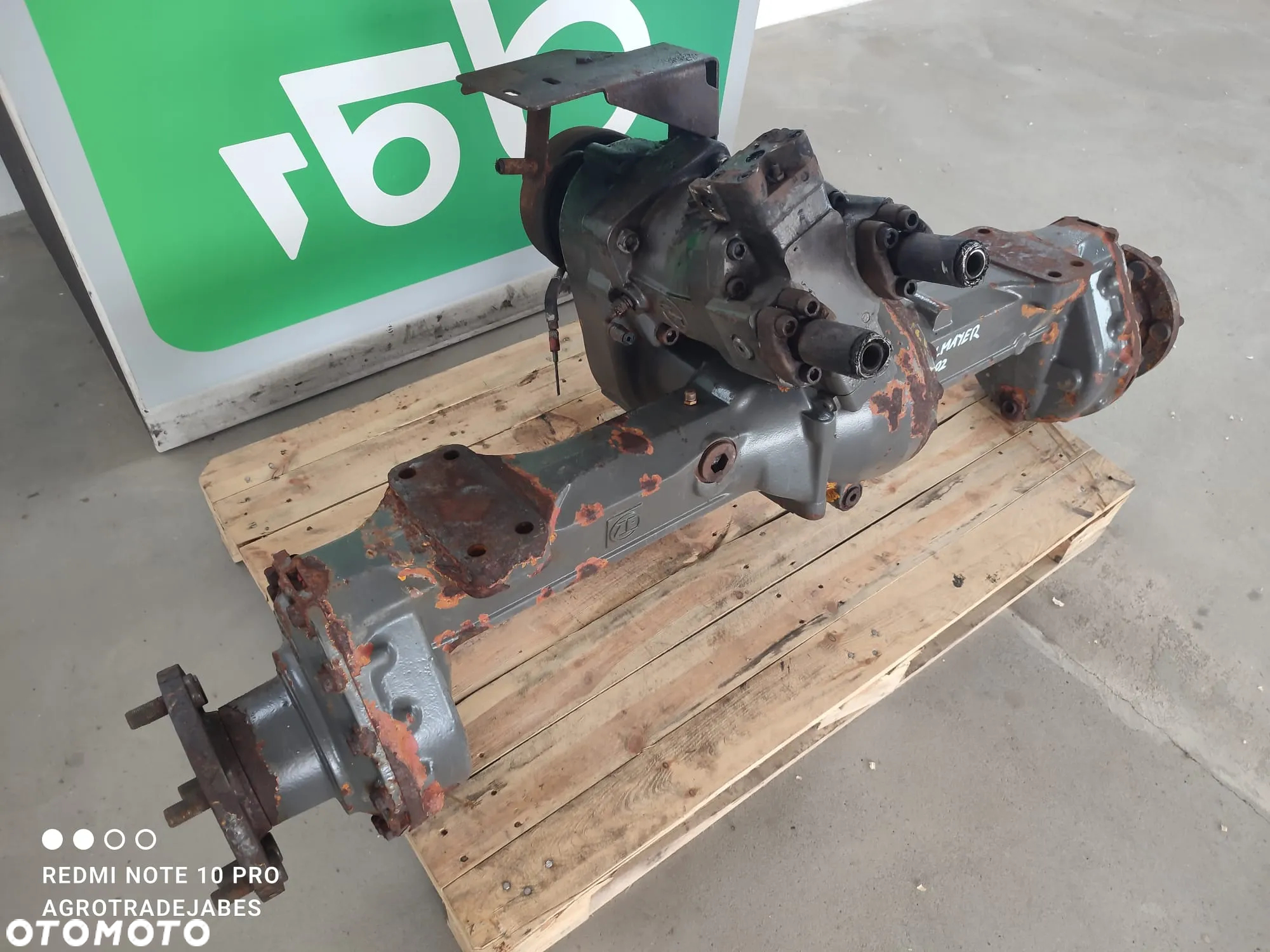 Most napędowy  AV-225  25662 Zettelmeyer ZL602  Tył - 7