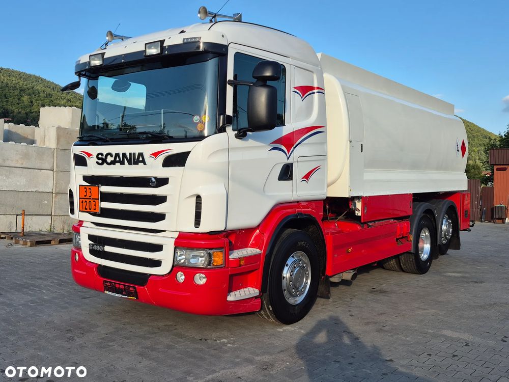 Scania PIĘKNA LALECZKA AUTOCYSTERNA SCANIA G 480 FUL ADR . AT FL . !!! Rezerwacja !!! - 5