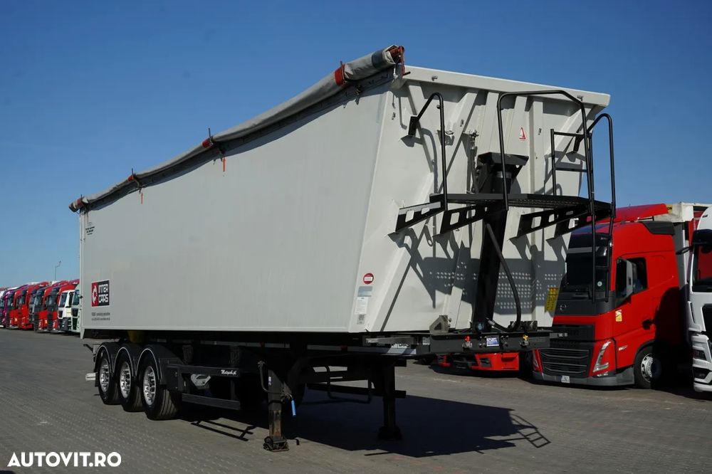 Inter Cars BASCULATOR 62 M3 / ALUMINIU / AXĂ RIDICATĂ / - 1