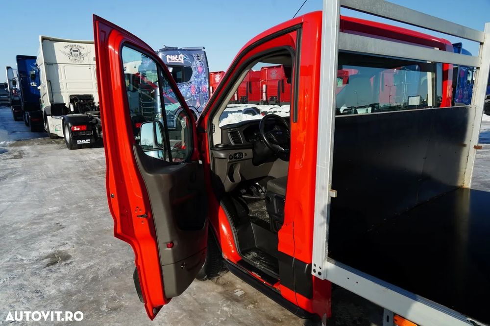 Ford TRANSIT 350 / PLATFORMĂ / MANUALĂ / 3 LOCURI / MASĂ NETĂ 3500 KG / - 19