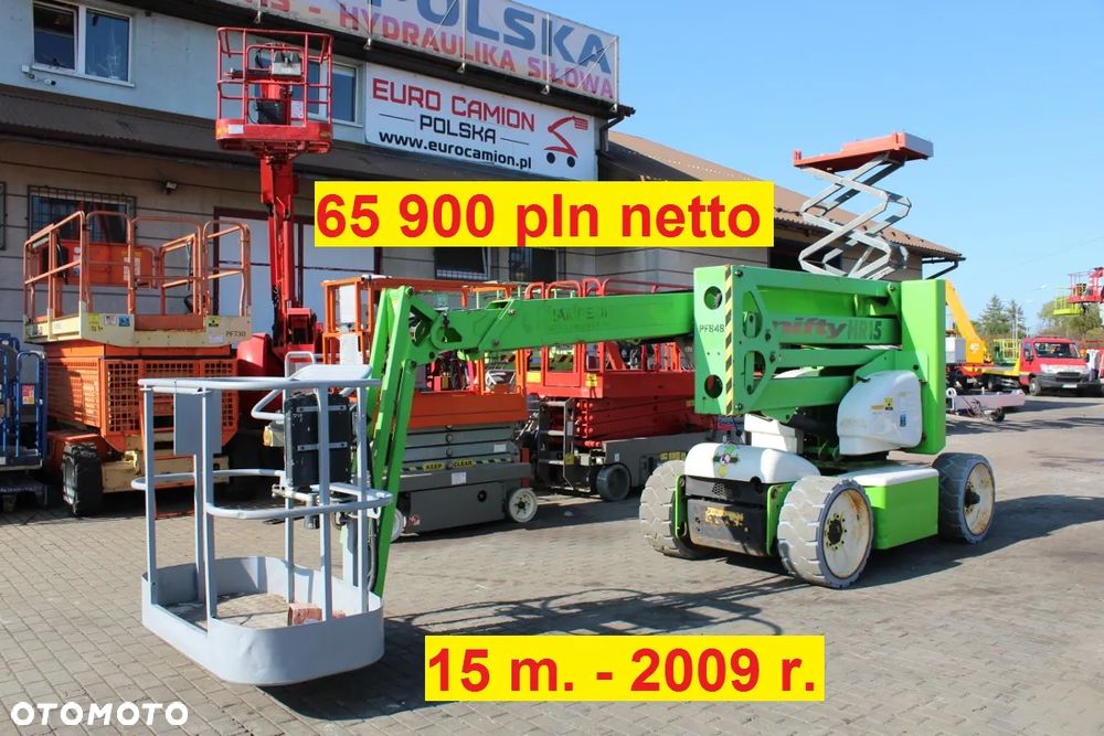 Genie koszowy zwyżka terenowy 4x4 16 m 17 m 18 m 20 m 21 m - 10