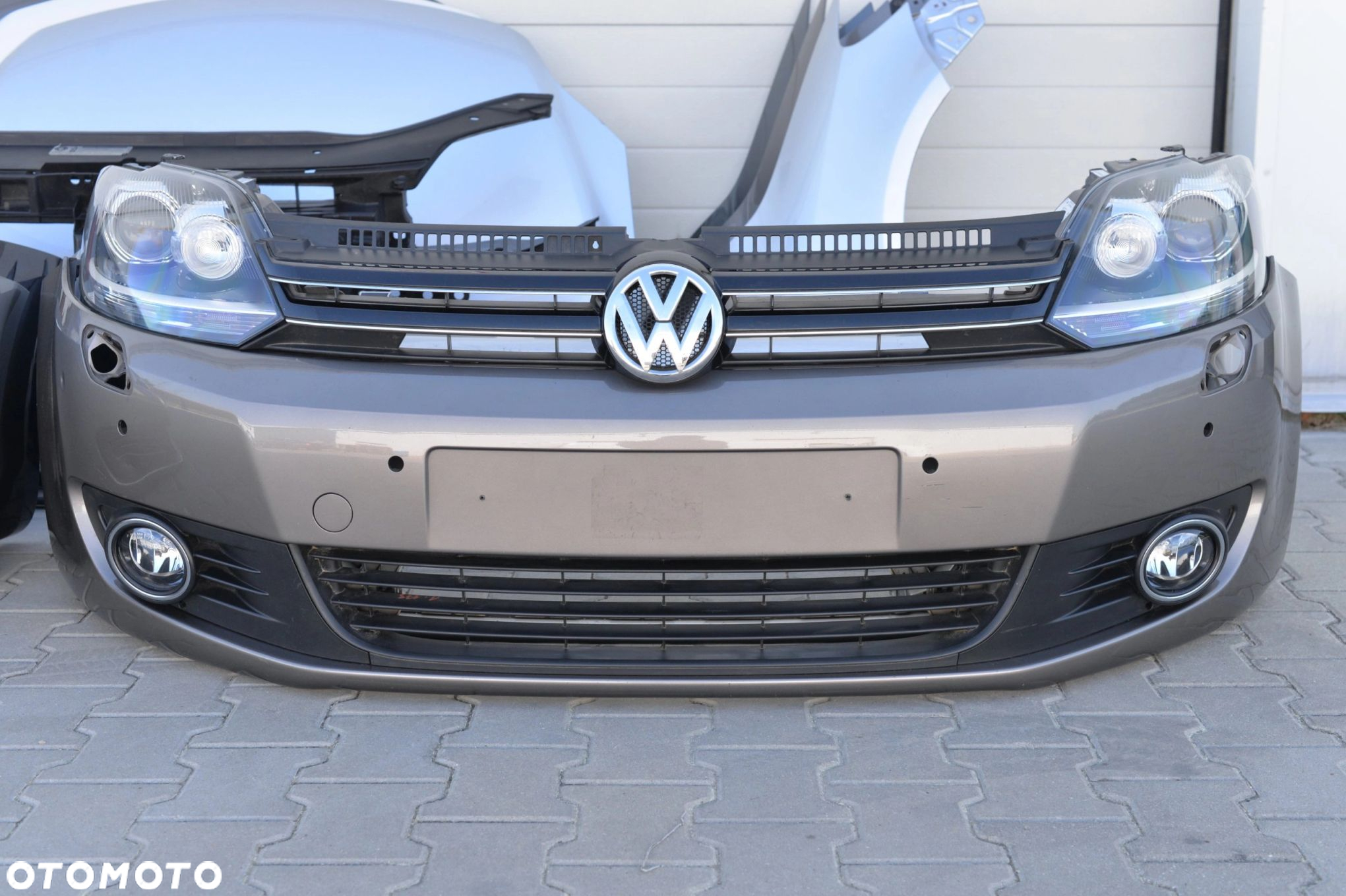 MASKA ZDERZAK GRILL BŁOTNIK LAMPA H7 XENON PAS BELKA VW GOLF VI 6 PLUS - 5