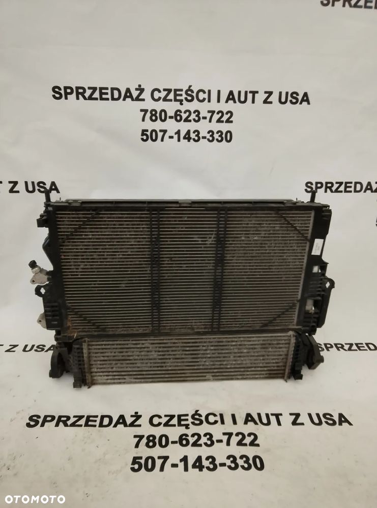 Zestaw chłodnic chłodnice Woda Klima Wentylator Intercooler VOLVO XC90 II T6 USA