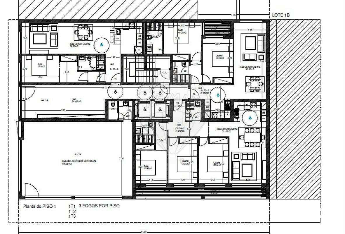 Apartamento T2 para venda - Grande imagem: 2/3