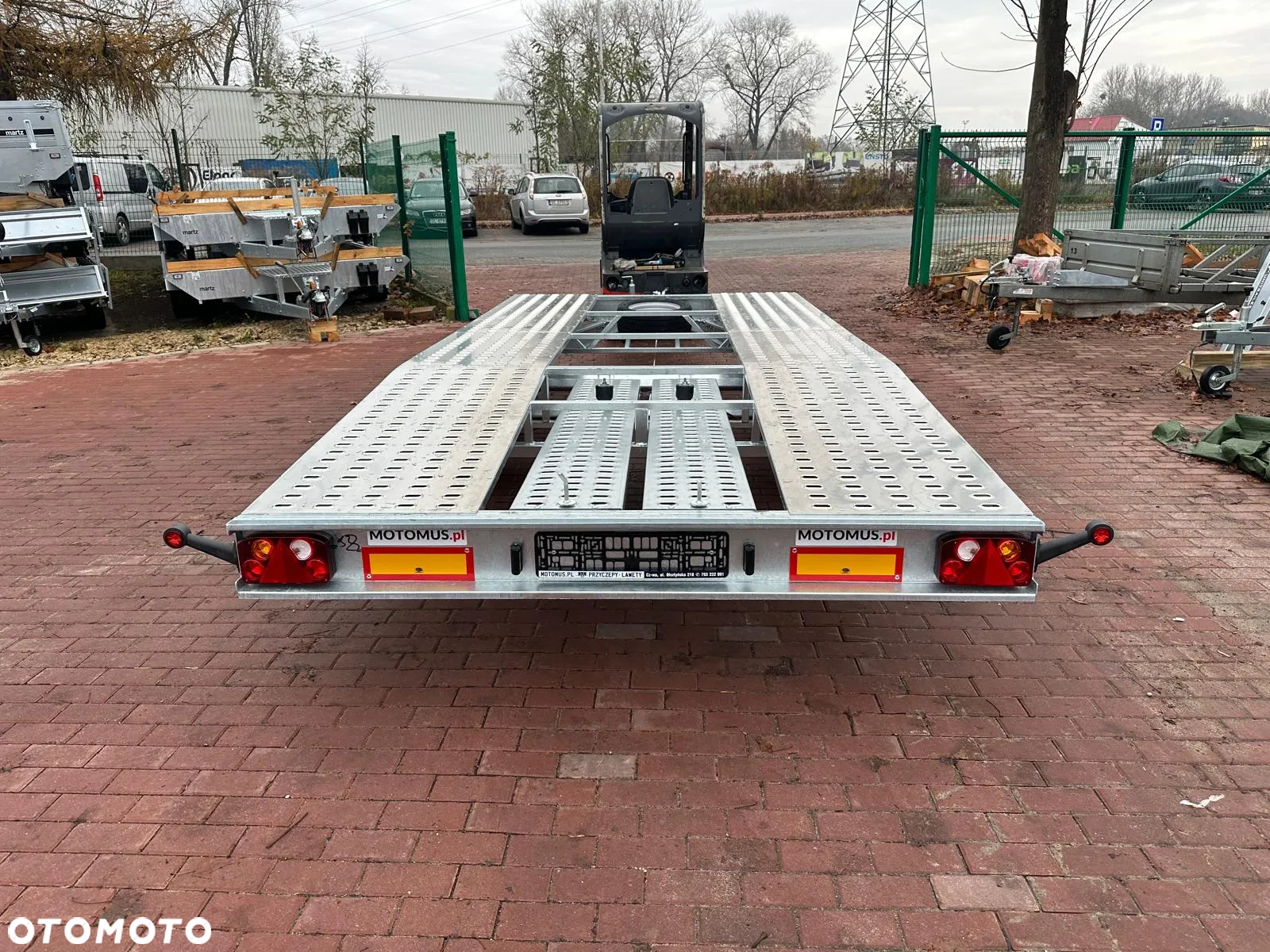 Niewiadów Laweta Niewiadów Boro Jupiter 4,5x2,1m DMC 2700 kg raz łamana mocna spawana bez wypełnienia - 3