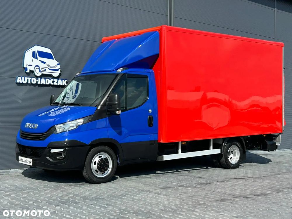 Iveco Daily 40C18 35C18 3.0 HPI Hi-Matic Kontener 8 palet + winda 750kg + drzwi boczne **Climatronic**Kamera**Sprowadzony**2018R**