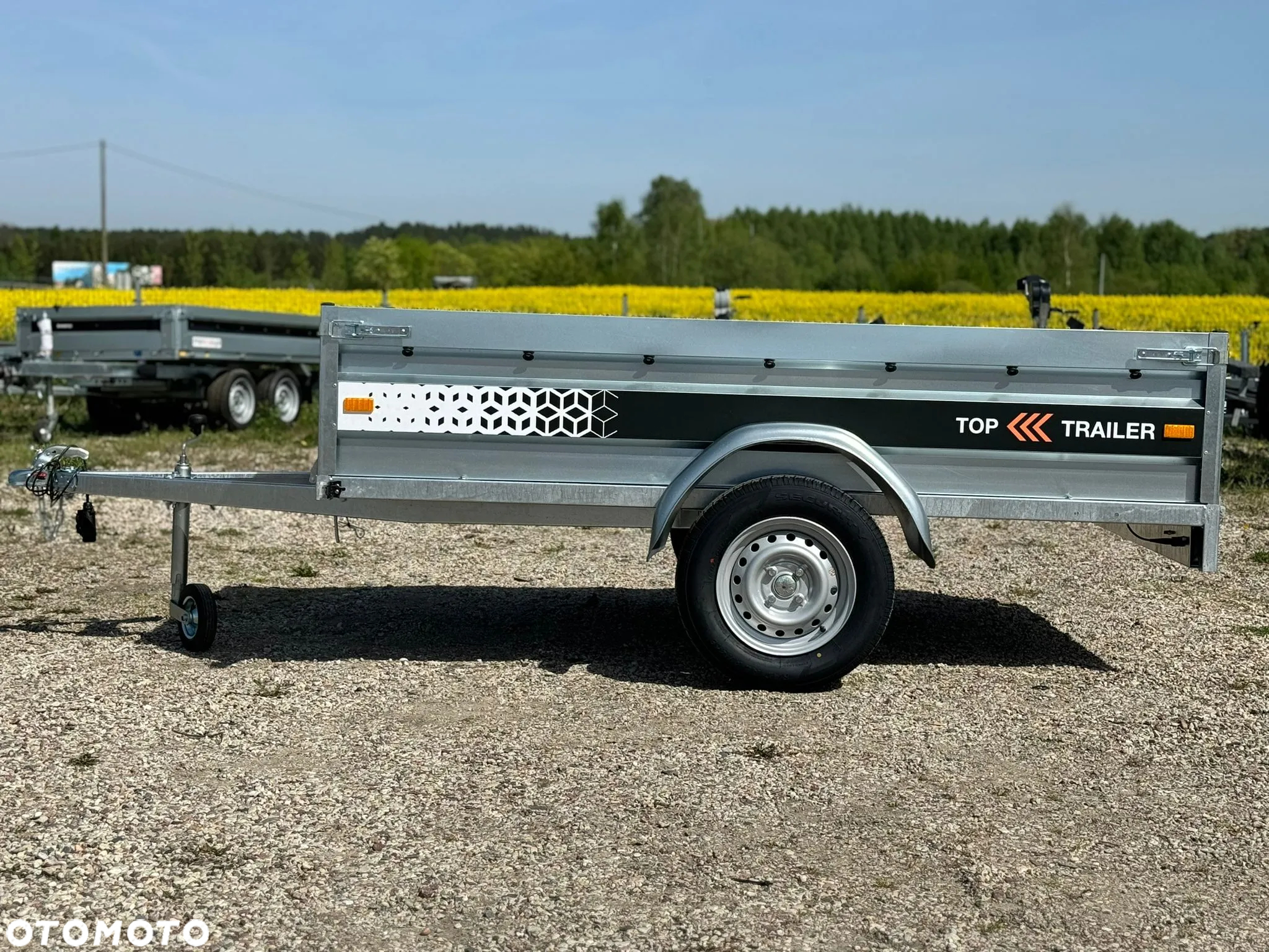 MAZZO TOP TRAILER Dostawa przyczepka SPAWANA 232x131x45cm DMC750kg UCHYLNA - 4