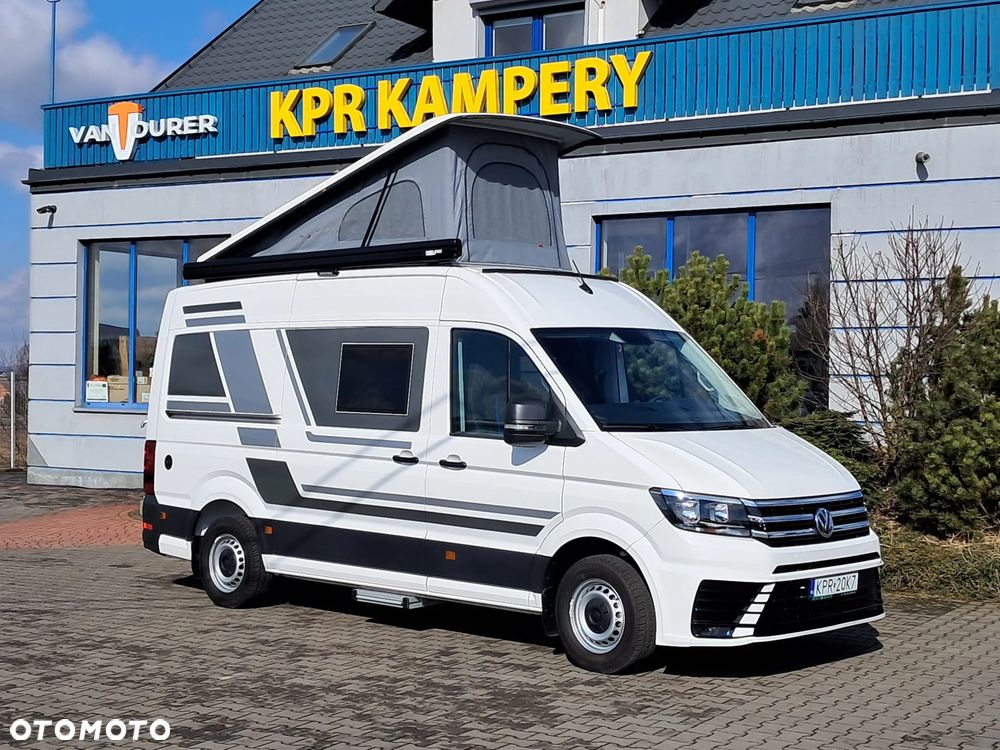 Volkswagen Crafter Kamper CAMPERVAN Automat 4os. Namiot Full VIP FV23% - 11