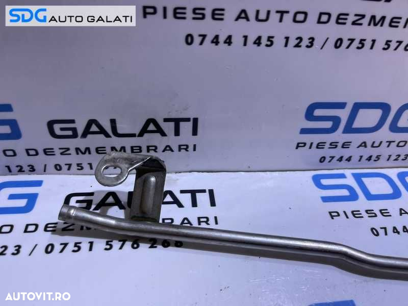 Teava Conducta Apa Turbo Turbina Turbosuflanta Skoda Rapid 1.4 TSI CAX CAXA 2013 - Prezent Cod 03C121469F - 3