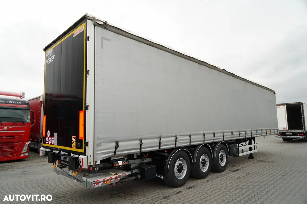 Fruehauf / CORTINĂ / STANDARD / ELEVATOR DHOLLANDIA 2.000 kg / PODEA PUTERNICĂ - 6