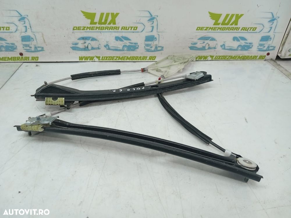 Macara geam stanga fata 6r4837461 Volkswagen VW Polo 5 6R [2009 - 201 - 1